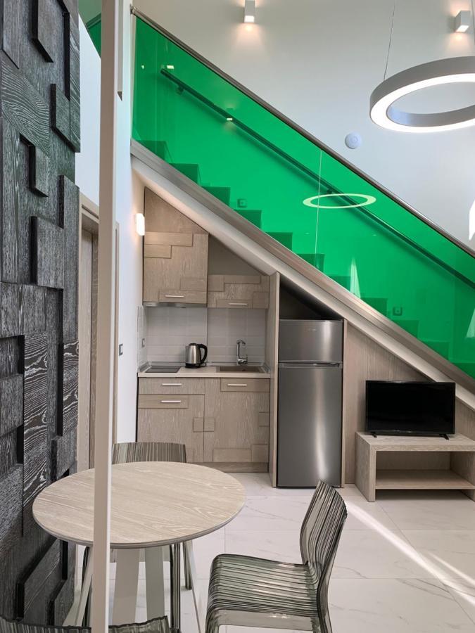 Amalia Deluxe Villas Nea Vrasna Bagian luar foto