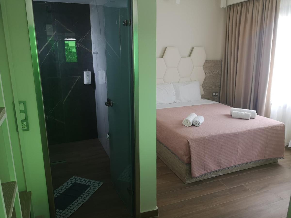 Amalia Deluxe Villas Nea Vrasna Bagian luar foto